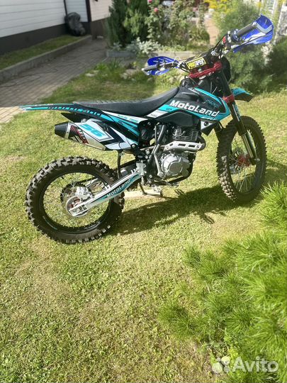 Мотоцикл кросс motoland CRF 250 (172FMM) синий