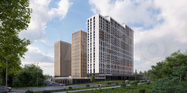 1-к. квартира, 33,7 м², 23/26 эт.