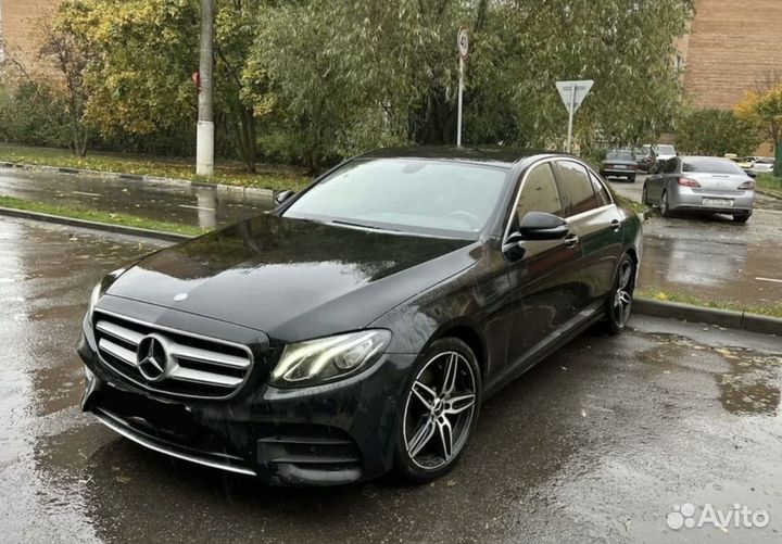 Требуется водитель на Mercedes e class