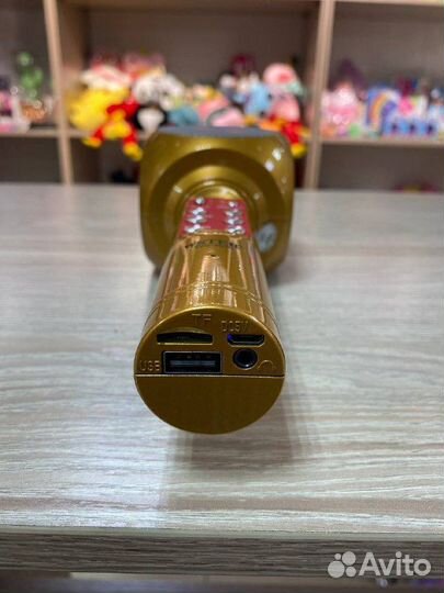 Беспроводной караоке микрофон Wster WS-1816 с Led