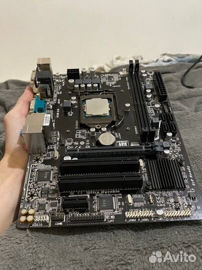 Комплект Intel i5 7500 / h110 / 16gb/ кулер