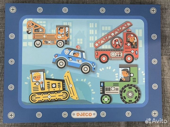 Игра автомастерская от Djeco