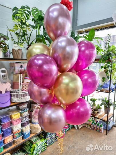Воздушные, гелевые шары, шары для праздника