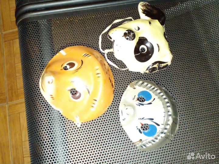 Маска новогодняя. 1982 год. Воронеж