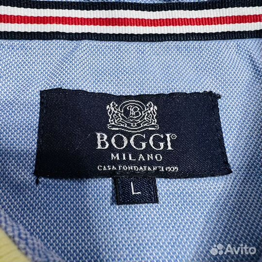 Оригинальная футболка-поло Boggi Milano (M-L)