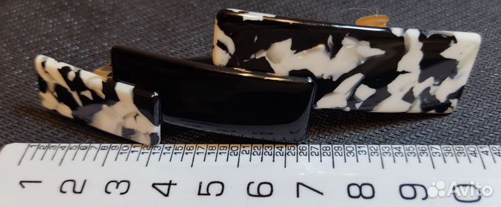 Заколка автомат для волос тройка