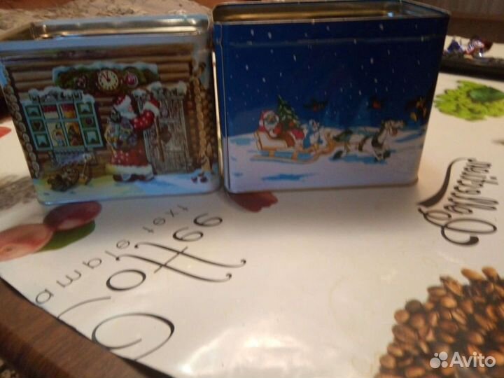 Коробочки жестяные б/к СССР