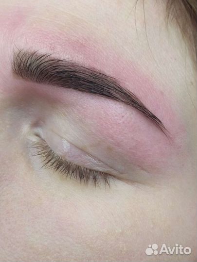 Наращивание ресниц и брови