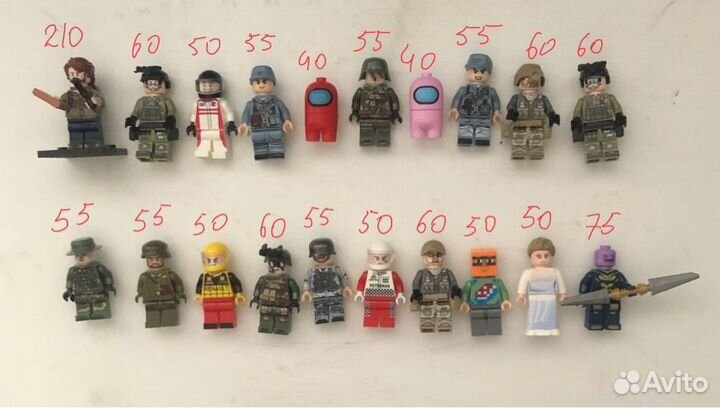 Lego человечки аналог