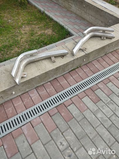 Защита заднего бампера toyota land cruiser 120