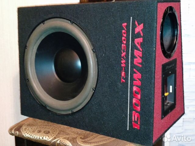 Активный сабвуфер pioneer ts-wx300a купить в Нижнем Новгороде | Авито