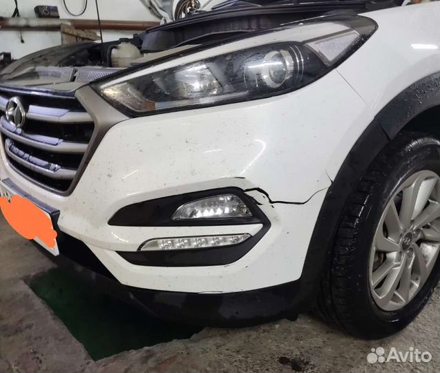 Бампер hyundai tucson 3 (tl)