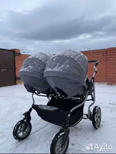 Каляска доя двойни 3 в 1