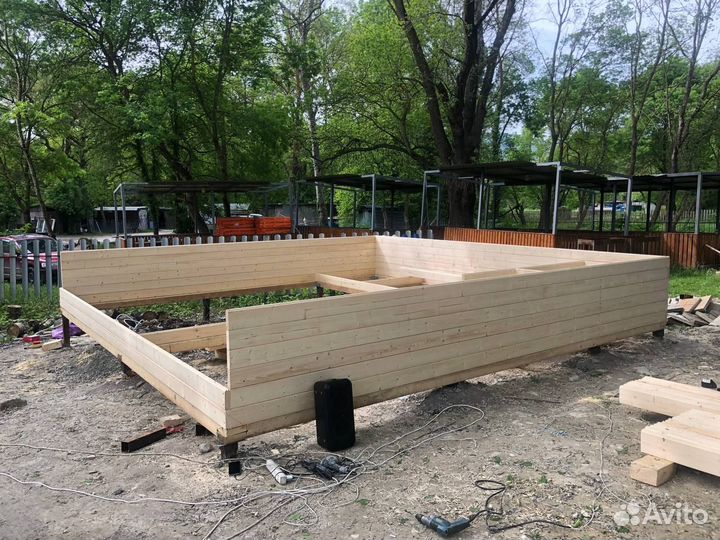 Гостевой дом из минибруса 6*6 м