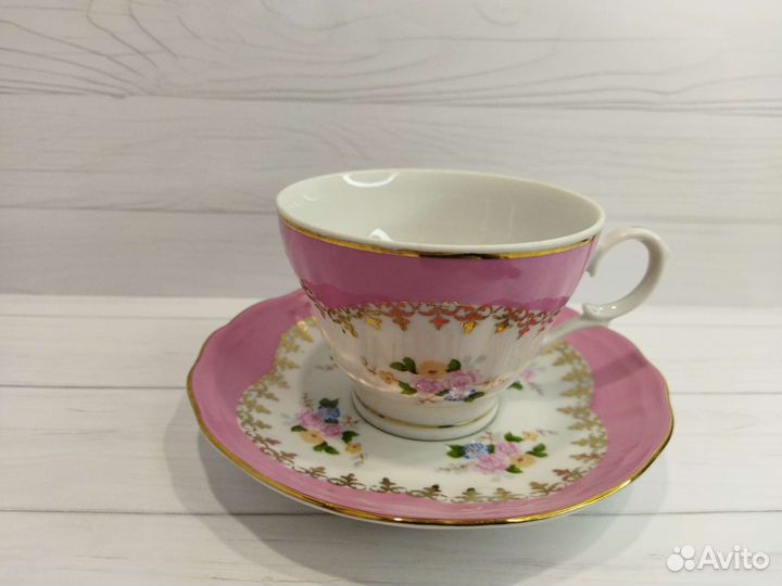 Чашка с блюдцем