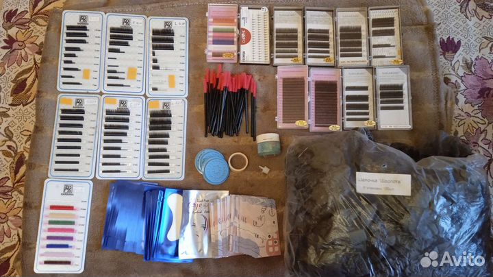 Материалы для наращивания ресниц