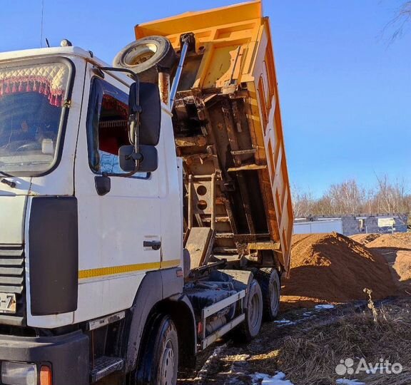 Песок строительный в наличии