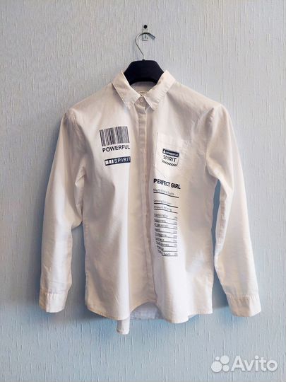 Рубашка школьная для девочки,размер 146 (9-11 лет)