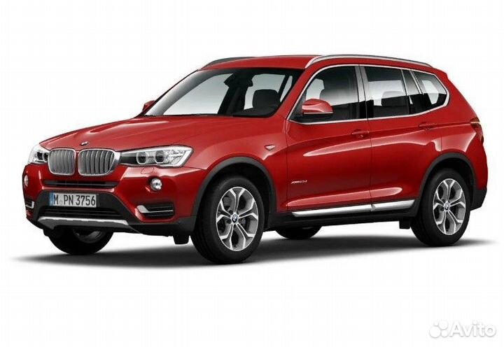 Колодки тормозные задние BMW X3 II F25