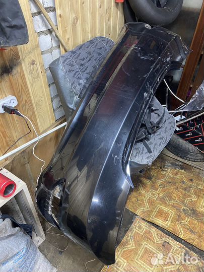 Задний бампер hyundai solaris (под ремонт)