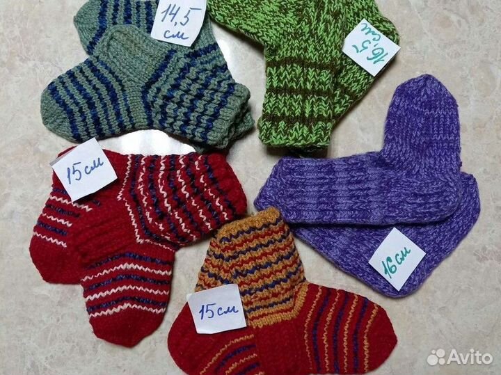 Носки детские зимние 3-4 года.Мальчикам и девочкам