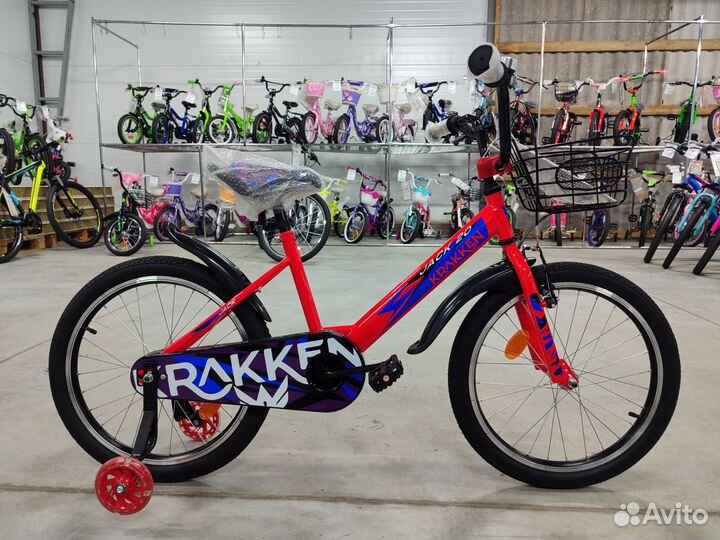 Велосипед детский 20 Krakken Jack красный