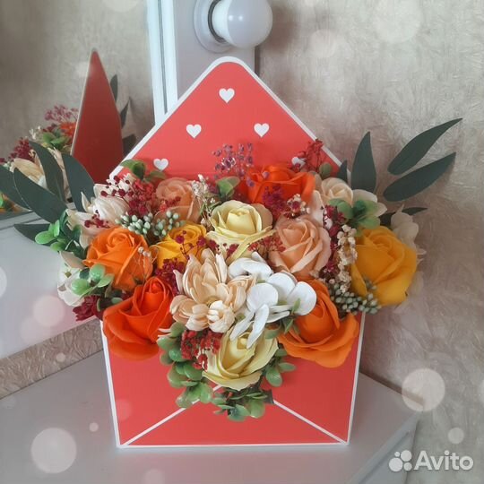 Мыльные букеты