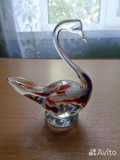 Статуэтка СССР из цветного стекла 