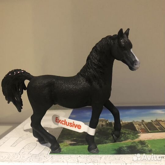 Фигурка schleich арабский жеребец эксклюзив