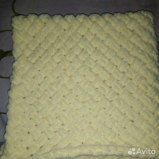 Детский плед,снуд,пинетки. Взрослый снуд