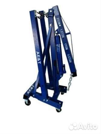 Кран гидравлический гаражный гусь