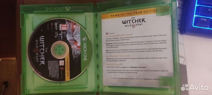 Ведьмак 3 издание года Xbox One