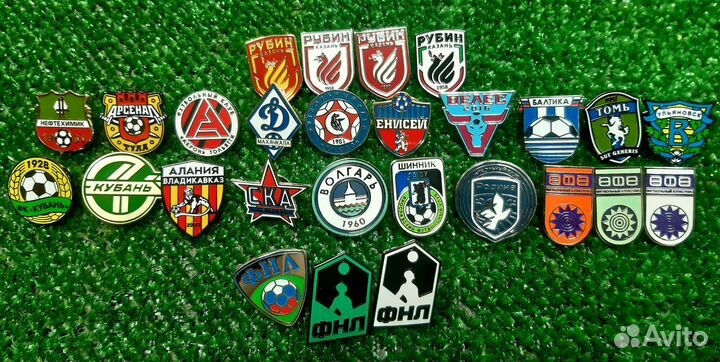 Значки футбольных клубов Фнл 1 Лига