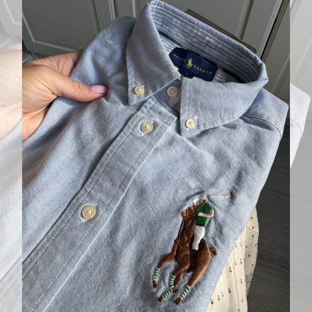 Рубашки Ralph lauren новые 7 лет