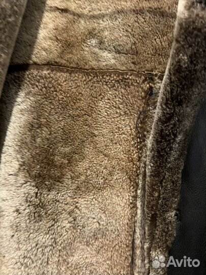 Дубленка натуральная мужская 50 52