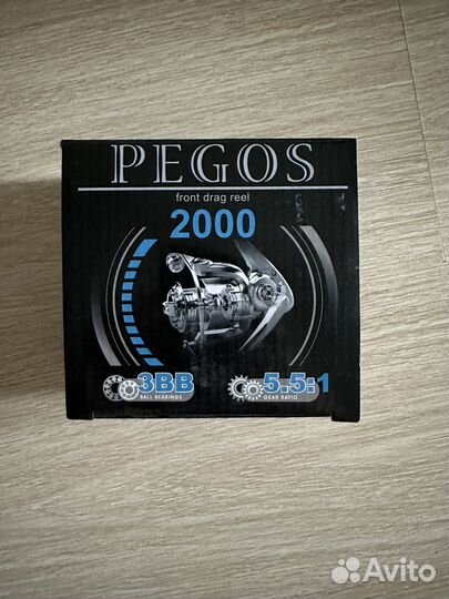 Катушка для рыбалки Aqua Pegos 2000