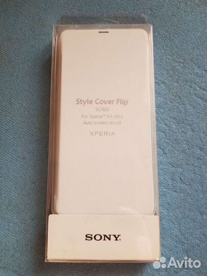 Оригинал Чехол Sony SCR60 на Xperia XA Ultra белый