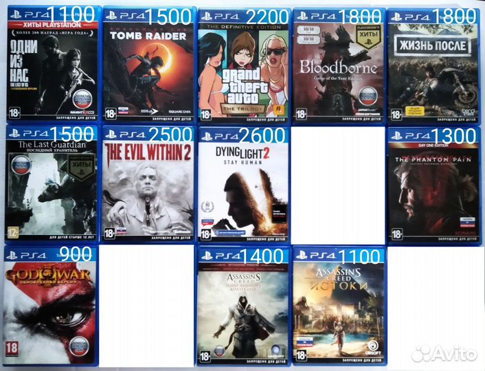 Игры PS4