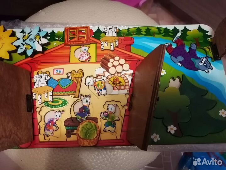 Бизиборд по сказке 