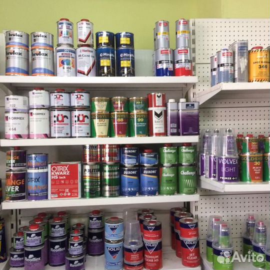 Заправка аэрозольных баллонов автокрасками, штрих