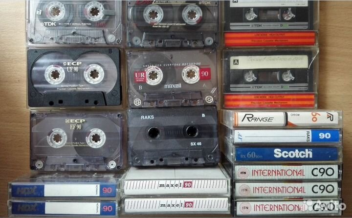 Аудиокассета National Panasonic TDK D90 Sony