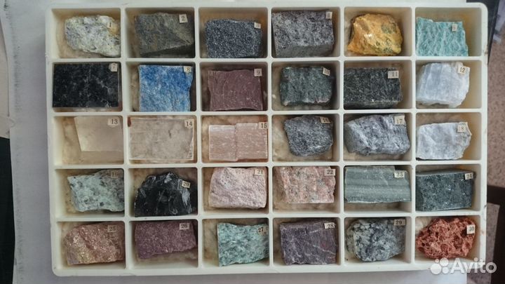 Набор камней СССР, Коллекция камней СССР