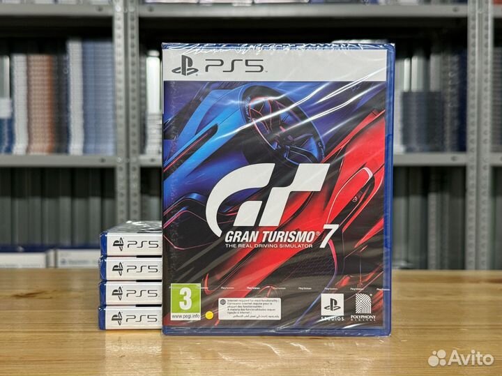 Диск Gran Turismo 7 PS5 (Новый, Русская версия)