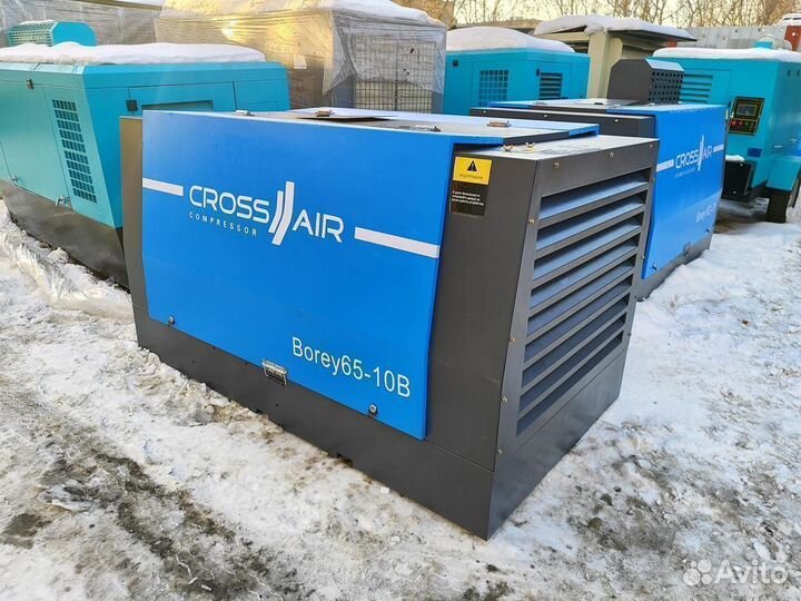 Дизельный компрессор CrossAir Borey65-10B