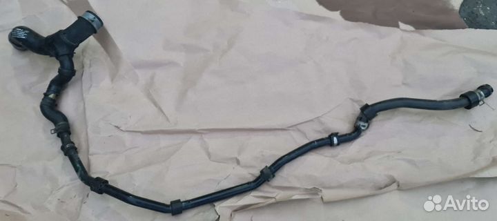 Патрубок радиатора левый Mercedes W212 6.3 AMG