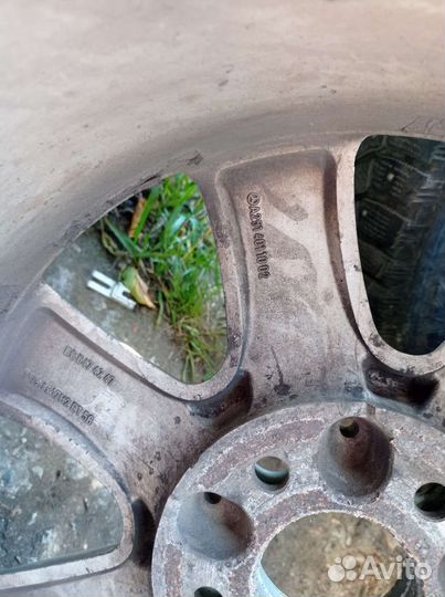 Колеса на mercedes r17