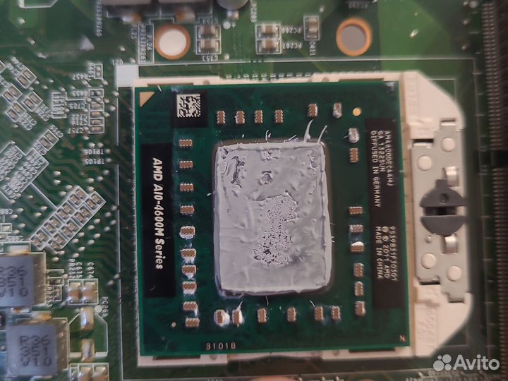 Материнская плата с процессором на HP Pavilion 17