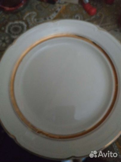 Блюдо фарфор зик Конаково