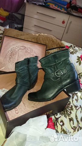 Ботинки кожаные 40 размер Chester