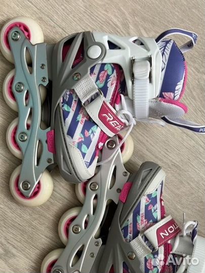 Роликовые коньки детские раздвижные